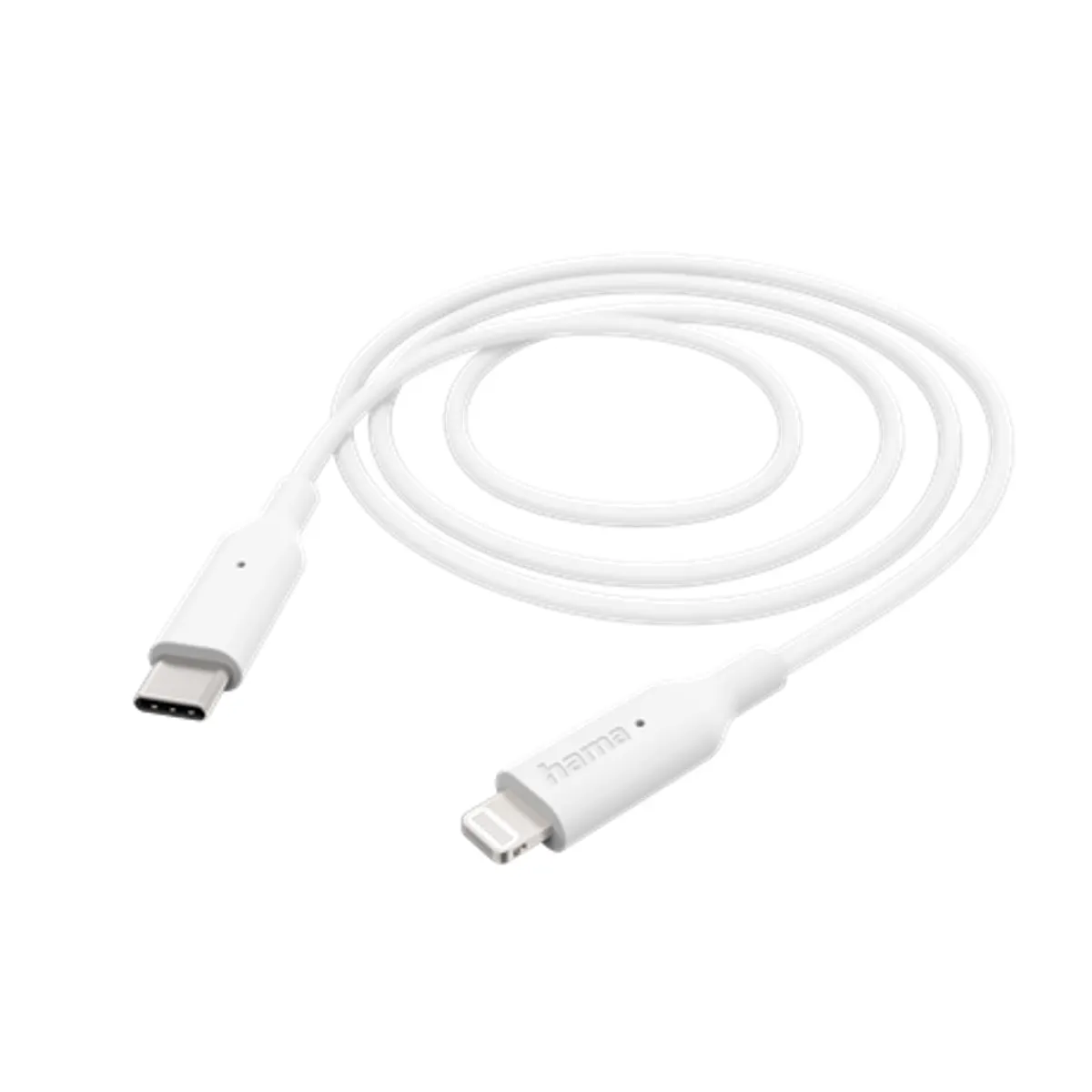 Hama 00201598 FIC E3 adatkábel Lightning - USB Type-C 1 m fehér #1