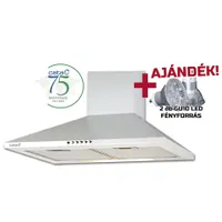 Cata OMEGA 600 FEHÉR WH-L Páraelszívó 60 cm 1 motor 3 fokozat LED 2x3,5W 1115-645 m3h 58-72 dB energiaosztály C #1