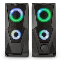 Yenkee YSP 2003RGB Hangfal 2.0 RGB USB 5V 1A 2x 2.5in hangszóró 4ohm 160Hz-20kHz 6W RMS #2