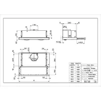 Faber FLEXA NG HIP AM/X A60 Páraelszívó beépíthető 600 mm 2x LED fém kazettás szűrő 3 sebesség 220-420 m3/h 150/120 mm #3