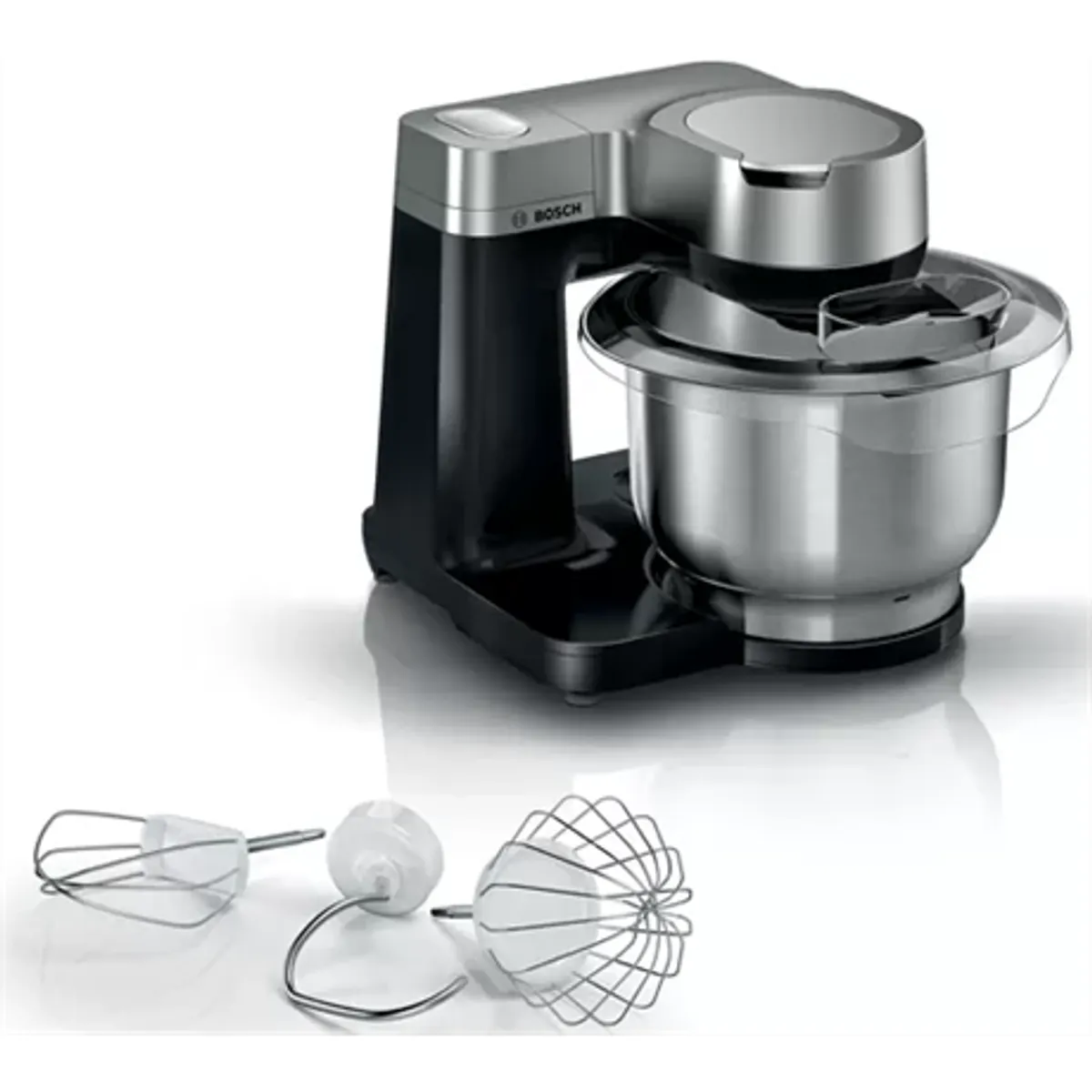 Bosch MUMS2VM00 MUM serie 2 konyhai robotgép 900 W 3,8 l fekete 7 sebességfokozat parkolóállás #1