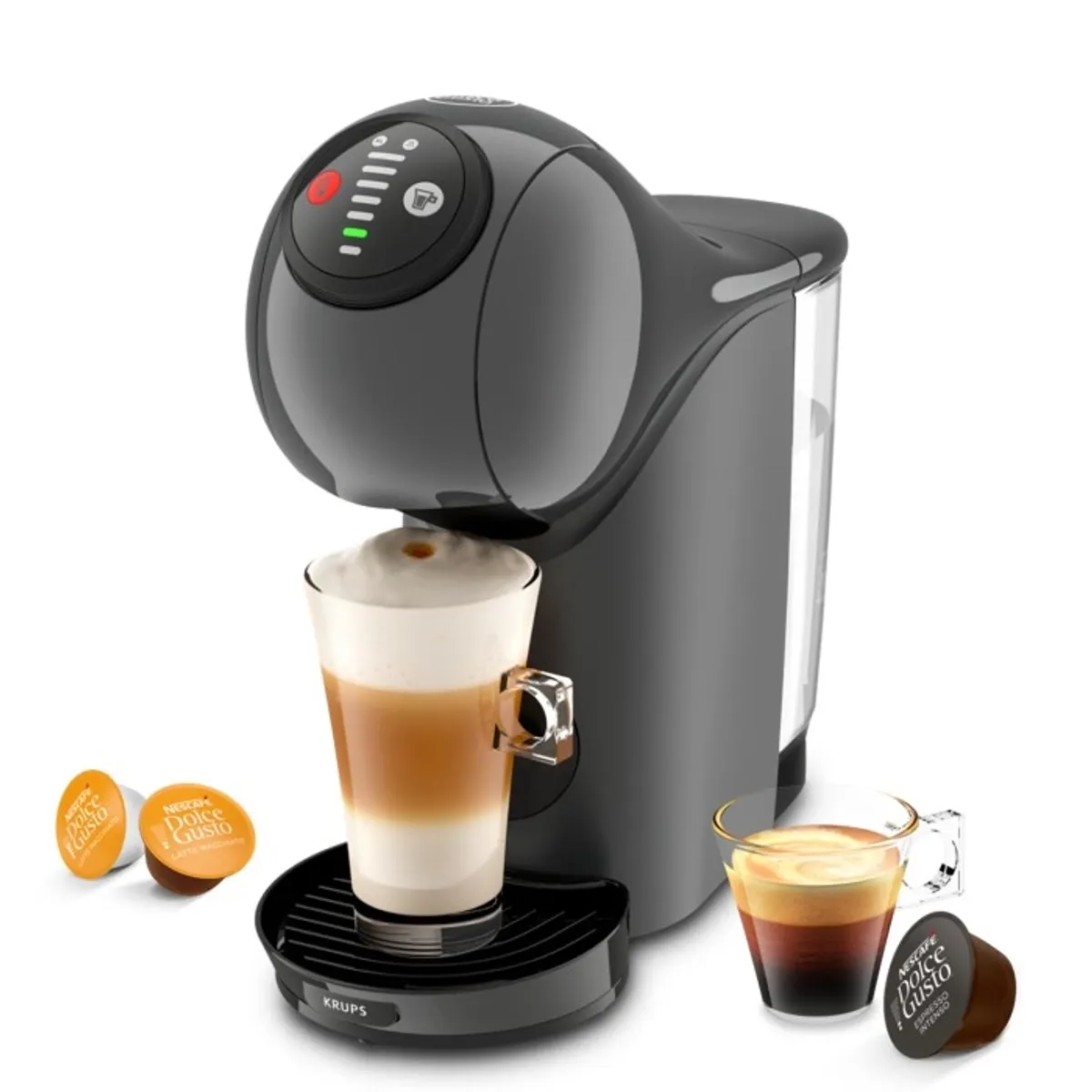 Krups KP243B10 Dolce Gusto Genio S antracit kapszulás kávéfőző 0,8 L 1500 W 15 bar #1