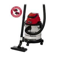Einhell TC-VC 18/20 LI S - SOLO Power X-Change 20 L rozsdamentes tartály nedves-száraz akkumulátoros #1