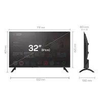 Tesla 32E655BHS HD Google Smart LED TV 32" #4
