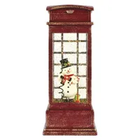 Emos DCLW18 telefonfülke LED dekoráció meleg fehér 10x10x25 cm beltéri időzítő 3xAA LED 1 db IP20 #1