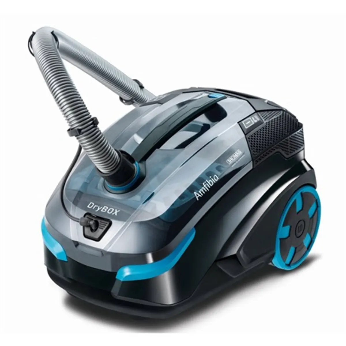 Thomas AMFIBIA vízszűrős hibrid 1700W Aqua-FreshAir-Box Cyclone DryBox 8m vezeték 11m hatótáv automatikus kábelvisszahúzás HEPA13 #1