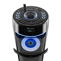Gogen BPS736CD party hangfal 90 W bluetooth cd usb aux fm tuner 30 előre beállított eq basszus kiemelés led háttérvilágítás 22 óra #4