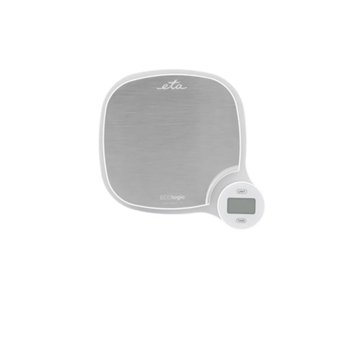 Eta 477090000 mérleg dinamó rozsdamentes felület 5 kg 1 g tara g oz ml víz tej #4