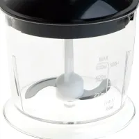 Adler AD4627 Botmixer szett 1800W max turbo 4 rozsdamentes pengék 600ml tartály 700ml mérőpohár rozsdamentes keverő és habverő tejhabosító feltét #7