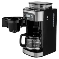 Sencor SCE7000BK filteres darálós kávéfőző 200 g kapacitású kávébab tartály, 1,5 l üvegkancsó, LCD kijelző #5