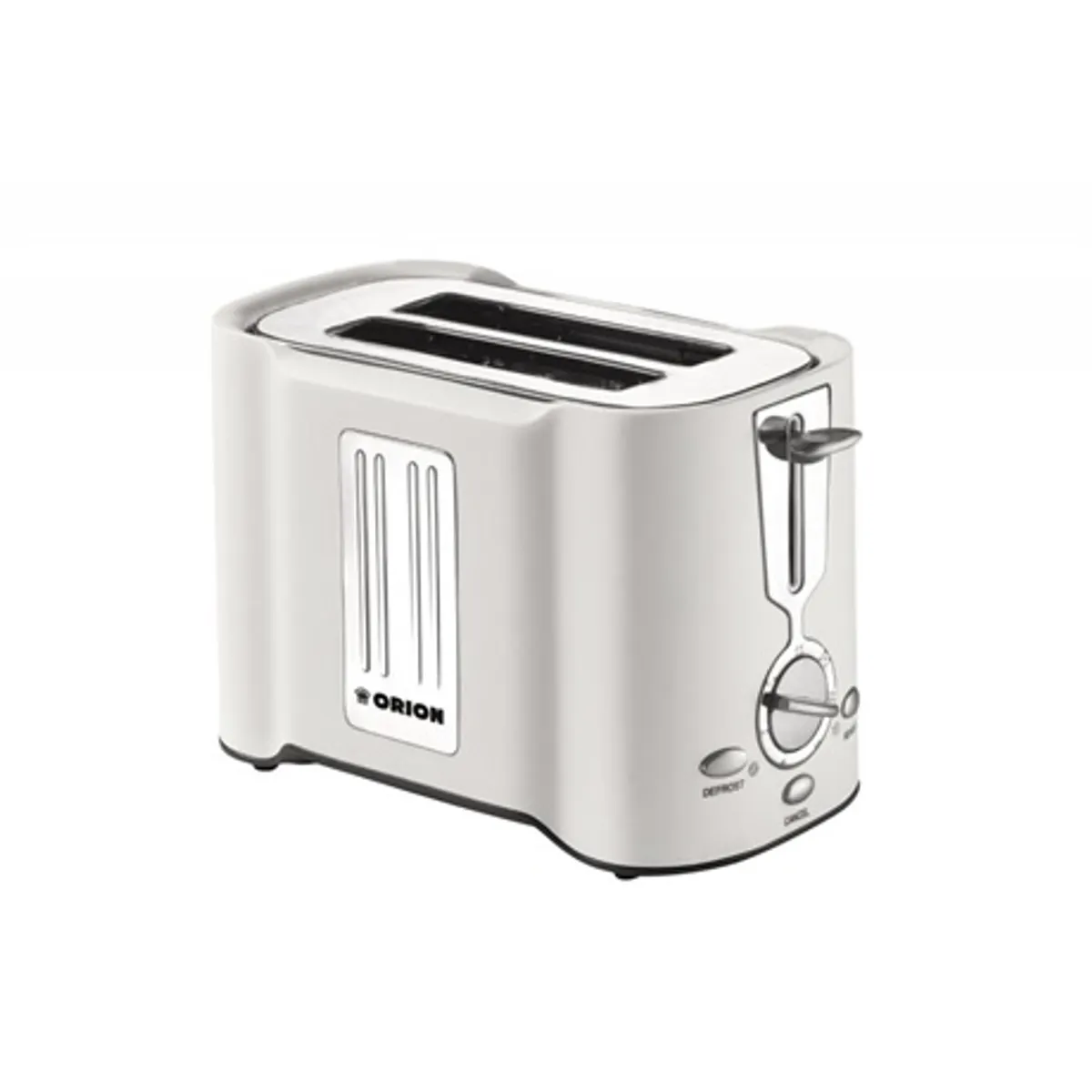 Orion OTB-02 kenyérpirító 2-szeletes fehér 750-850W 7 fokozat leolvasztás melegítés megállítás automatikus kikapcsolás jelzőfény morzsatálca #1