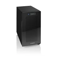 Hyundai VIN8G borhűtő termoelektromos 8 palack 12-18 °C G energiaosztály zaj 26 dB 46,0 x 25,2 x 50,4 cm 4 króm polc érintésvezérlés beltéri LED fehér #2