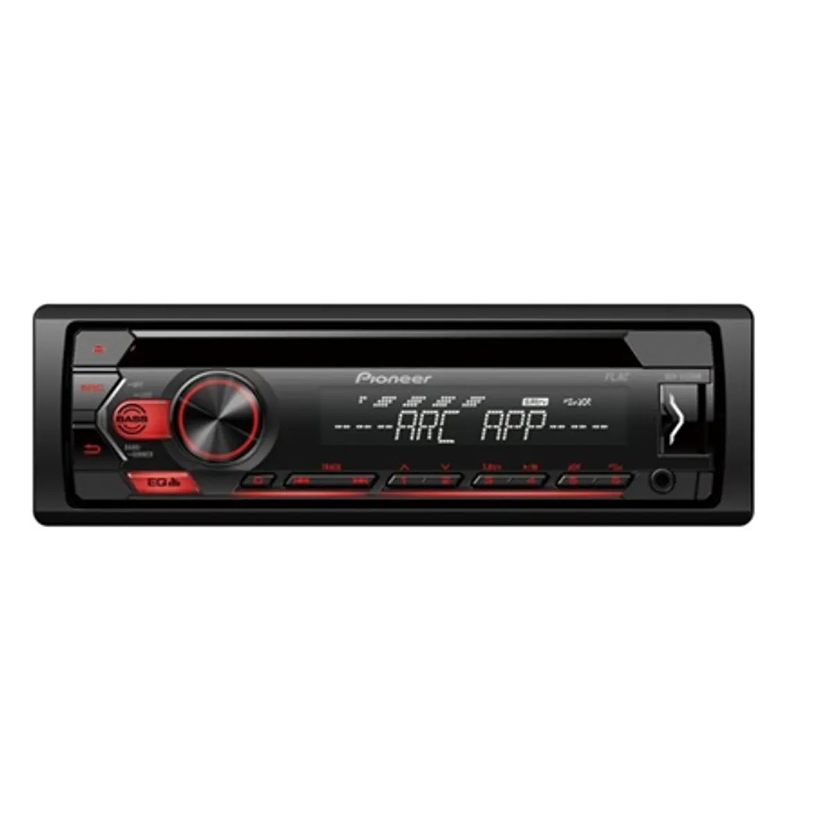 Pioneer DEH-S120UB autóhifi fejegység 1-DIN cd usb flac mp3 wav wma 4x50w mosfet levehető előlap 5-sávos grafikus eq android kompatibilis #1