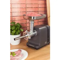 Eta 607590000 Besto húsdaráló 2500 W 2,9 kg percenként 3 daráló lap 3, 4,85 és 8 mm lyuk kolbász töltőanyag 20 mm #9