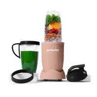 Nutribullet NB907MACL Pro Mineral turmixgép 900 W 946 ml Tritan BPA-mentes rozsdamentes acél pengék To-Go fedél rózsaszín
