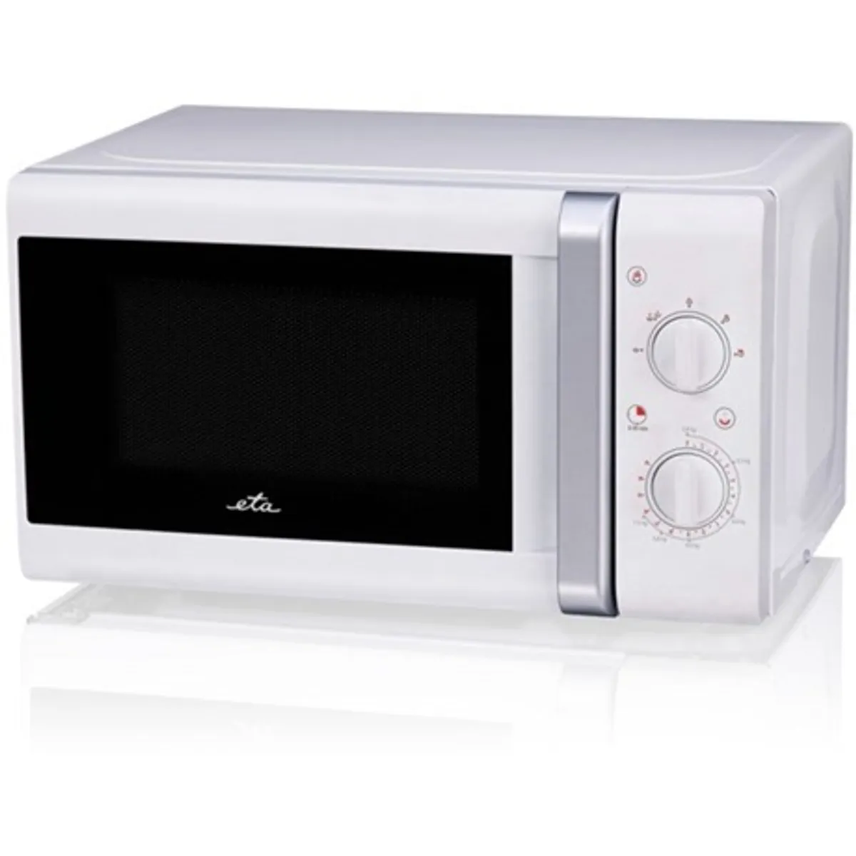 Eta 020890000 Mikrohullámú sütő 700 W 20 l 25.5 cm forgótányér mechanikus vezérlés 35 perces időzítő #1