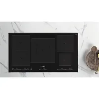 Whirlpool WT 1090 BA Beépíthető indukciós főzőlap 5 zónás elöl kezelőpanel 220-240V 50-60Hz időzítő maradékhő jelző #1