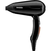 BaByliss 5344E hajszárító utazó 2000W 2 fokozat 2 hőfok behajtható markolat 1,8 m kábel fekete 125V 240V #1