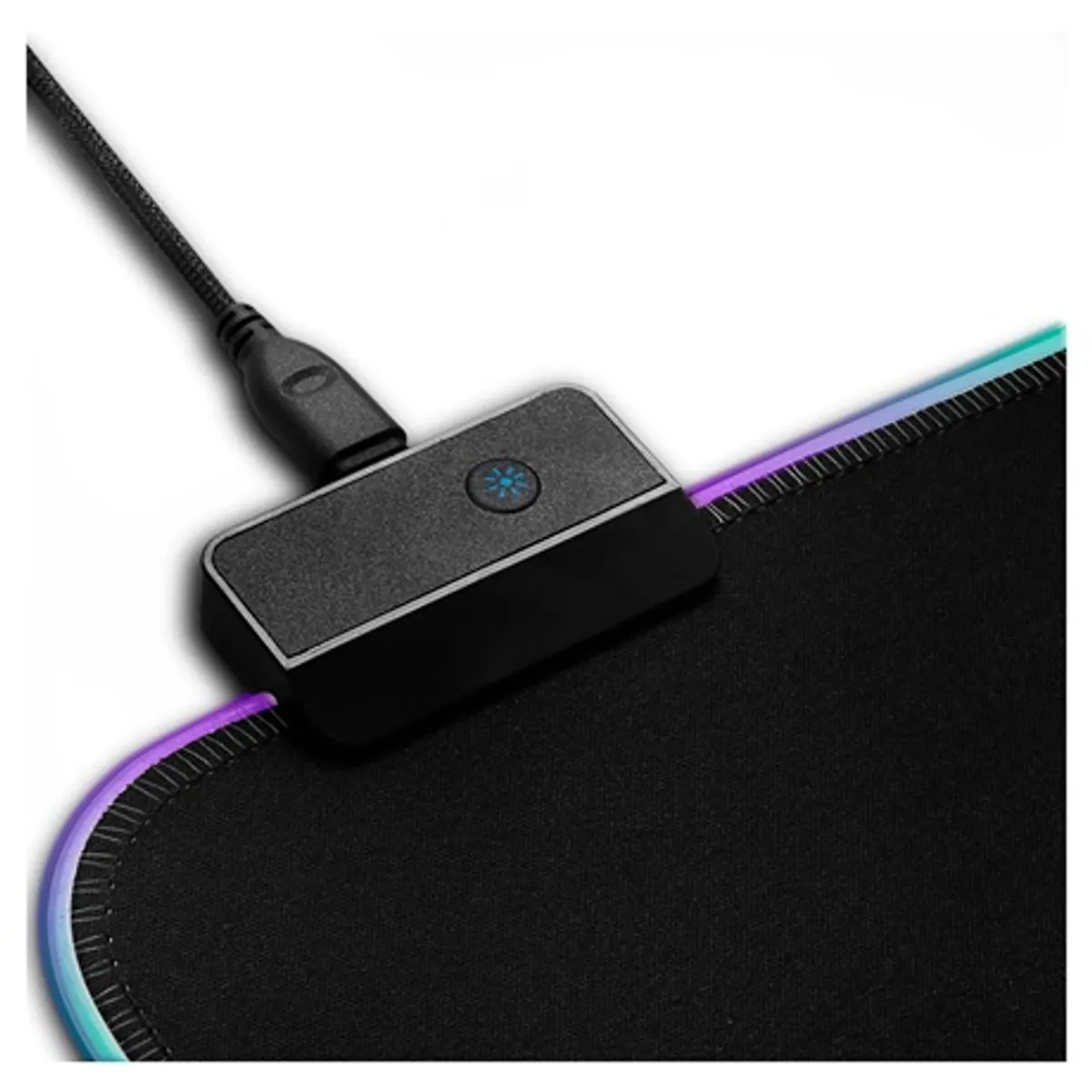 Yenkee YPM 3006 egérpad Warp RGB háttérvilágítás 13 mód 930x350x3 mm csúszásmentes gumialap vízálló felület micro USB 1.8 m #3