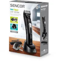 Sencor SHP4501BK hajnyíró 2 fésűs feltét 3-24 mm 40 perc üzemidő #6