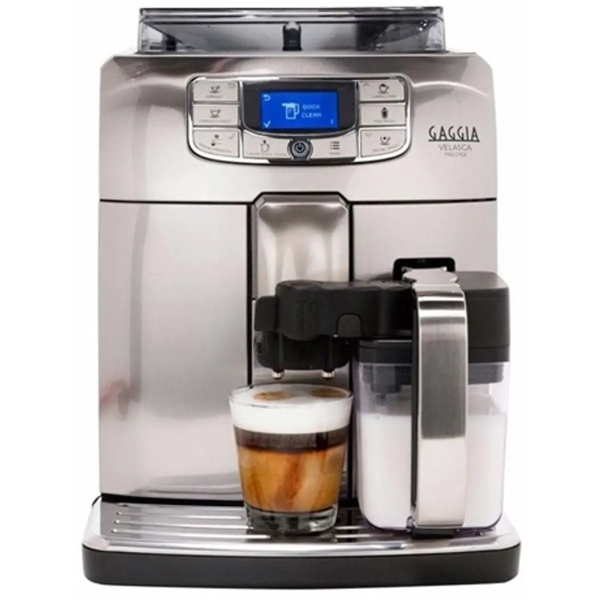 Gaggia RI8263/01 VELASCA PRESTIGE Velasca Prestige 1,5 l víztartály 15 bar kerámia őrlőkések automata tejhabosító kivehető központi egység #2