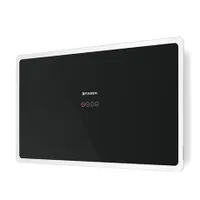 Faber GLAM-FIT 55 BK Páraelszívó 550 mm energiaosztály A érintéses vezérlés LED világítás fém kazettás szűrő 190-570 m3h 3+ intenzív 150-120 mm #1