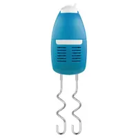 Sencor SHM 5407TQ Kézi mixer 200 W 5 fokozat Turbo rozsdamentes acél habverő és dagasztókar fehér kék #5