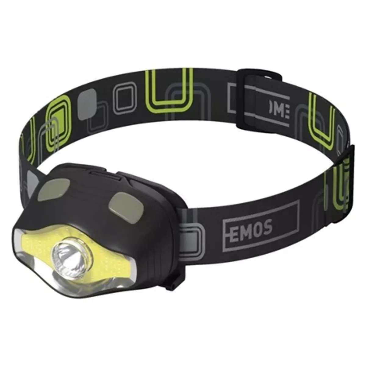 Emos P3536 COB LED fejlámpa 3W 220 lm, 100 m, IP43, 3 AAA, 7 üzemmód, gyors be-kikapcsolás #1