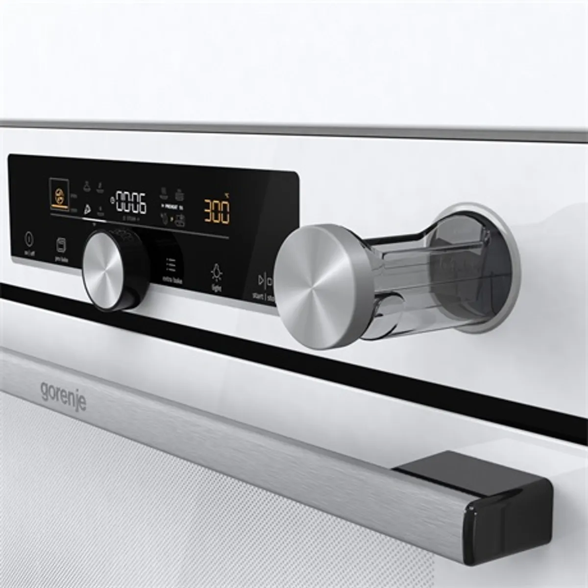 Gorenje BPSA6747A08WG Beépíthető sütő fehér 77 L A EcoClean Pirolitikus HomeMade Plus SteamAssist MeatProbe UltraCoolDoorQuadro #7