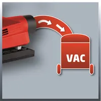 Einhell TC-OS 1520 rezgőcsiszoló 150 W 23000 min-1 2 mm 230x93 mm #5