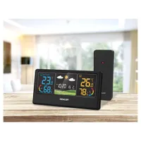 Sencor SWS 4100 B Időjárás állomás 80 m külső érzékelő, 433 MHz, 12/24h, °C/°F #4