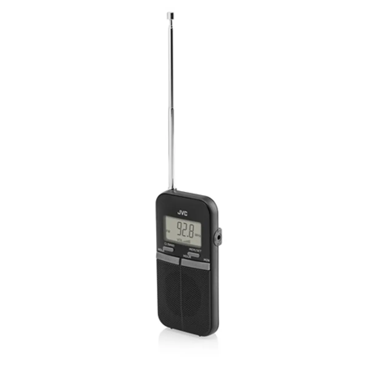 Jvc RAE411B zsebrádió LCD kijelző FM és AM tuner 10-10 memória 0,25 W elemről 2x AAA fejhallgató kimenet #4