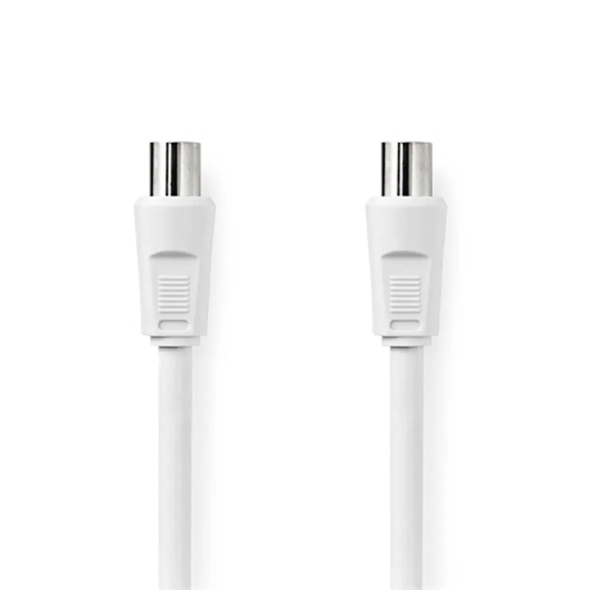 Nedis CSGL40000WT15 koaxiális kábel 1.5 m, 75 Ohm, 120 dB árnyékolás, IEC dugó, nikkelezett érintkezők, fehér #1