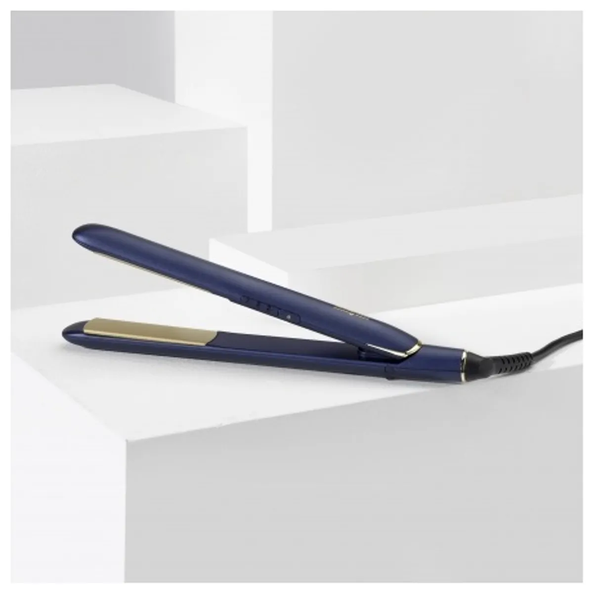 BaByliss 2516PE Midnight luxe hajvasaló 180-230°C; titánium-kerámia 25x95 mm; 30 s felfűtés; automatikus kikapcsolás; állítható feszültségkapcsoló; 2 m kábel; hőálló alátét #3