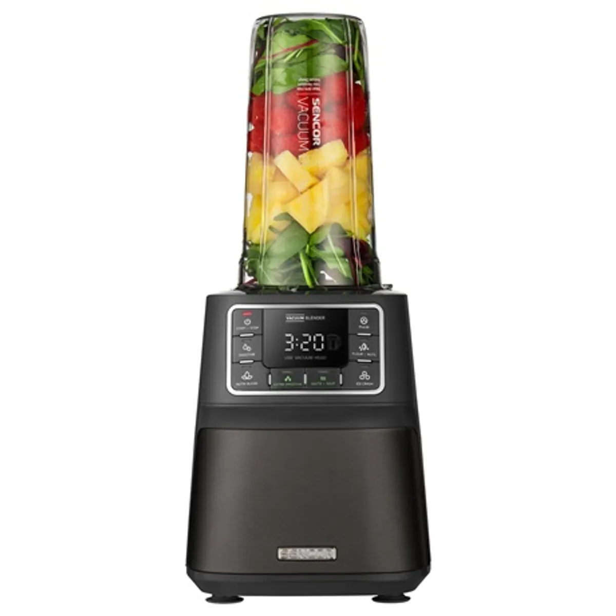 Sencor SBU7878BK turmixgép vákuumos 1500 w 0,7 l edény 1,5 l tároló edény tritan titán bevonatos 8 kés 7 programok #4