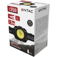Entac EHL-RE-MF elemlámpa akkumulátoros multifunkciós fejlámpa 350lm 5W IP54 50m #2