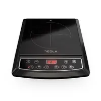 Tesla IC200B indukciós hordozható főzőlap 1500W kerámia felület 180 mm fűtőzóna 250x250 8 fokozat gyerekzár túlmelegedés védelem #1