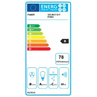 Faber STILO GLASS SMART X-V A60 Stilo glass 600 mm energiaosztály B érintéses vezérlés led zsírszűrő 150 120 mm kivezetés 310-690 m3h 54-72 dB #2