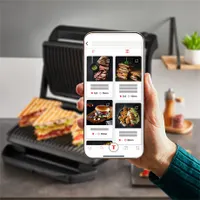 Tefal GC727810 OptiGrill XL grillfelület 800 cm2, 2000 W, 9 program, nem tapadós bevonat, mosogatógépben mosható részek #5
