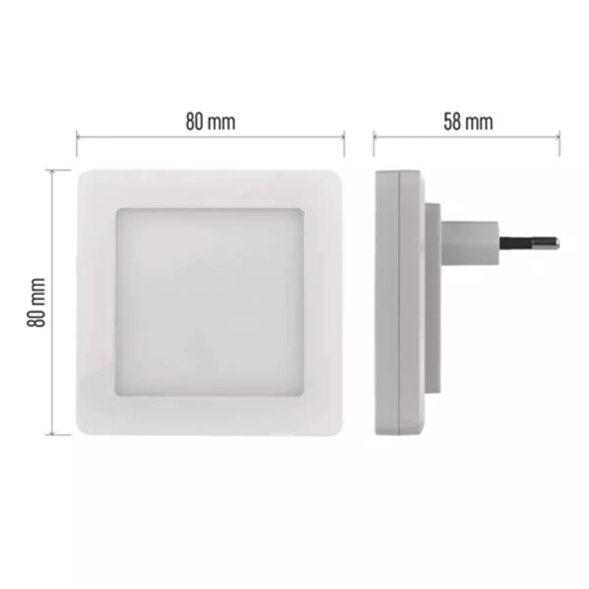 Emos P3316 led éjjeli fény fotoszenzorral meleg fehér #9