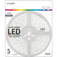 Avide ABLSBL12V5050-30RGB-IC65 Led szalag RGB 12V IP65 5 m 150 LED címezhető IC távirányító #1
