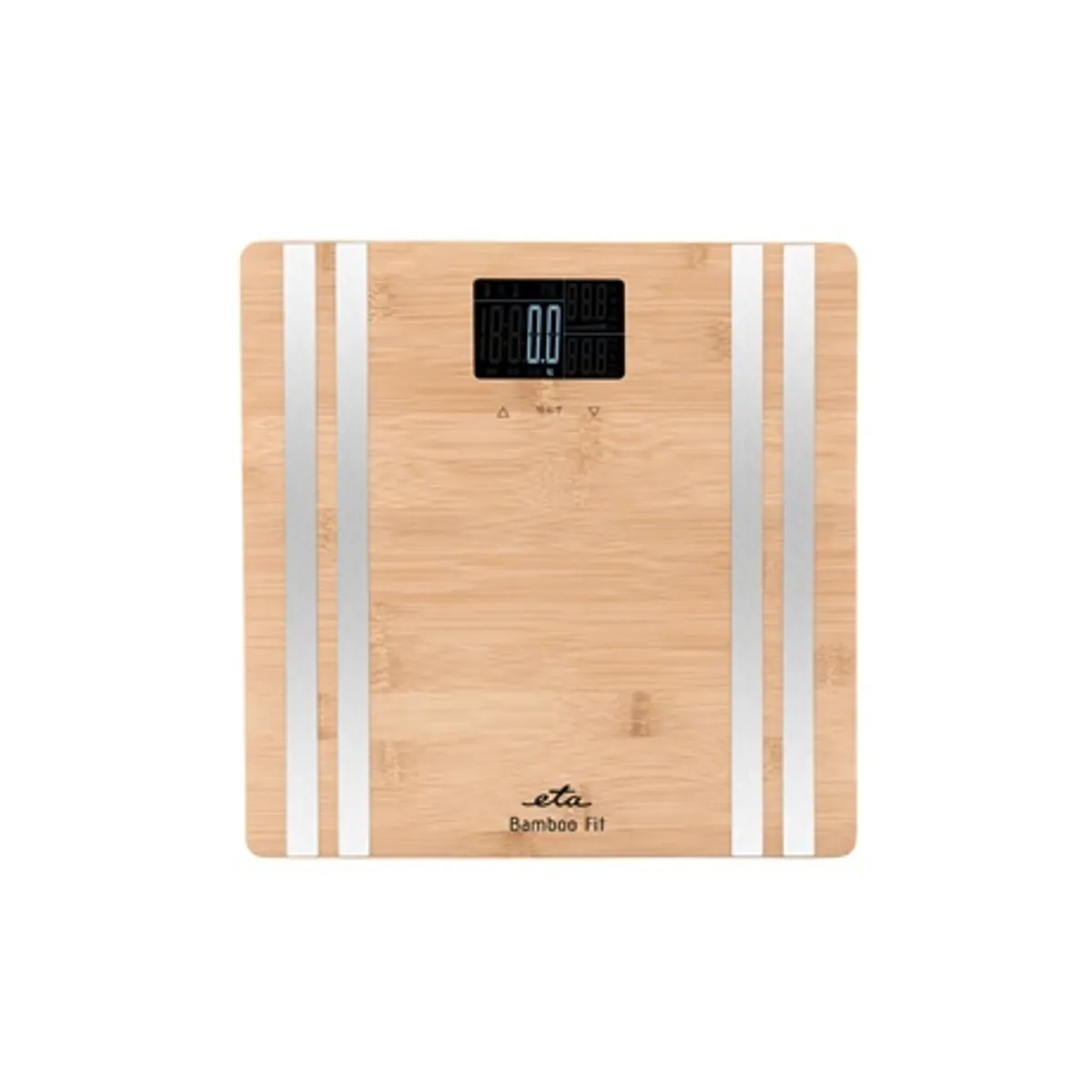 Eta 177990000 Bamboo Fit testösszetétel-elemző 180 kg kapacitás 4 paraméter magasság súly életkor nem testzsír, testvíz, izomtömeg kcal BMI 12 fő #3