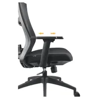 Yenkee YGC 500BK FISHBONE 3D állítható könyöktámasz szinkron mechanizmus ülésmagasság 48-56 cm 90-135 deg háttámla dőlésszöge 120 kg teherbírás #9