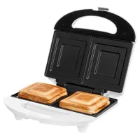 Sencor SSM3120WH szendvicssütő fehér 700 W 2 szelet négyszögletű tapadásmentes felület automatikus hőmérséklet szabályozás függőleges tárolás #3