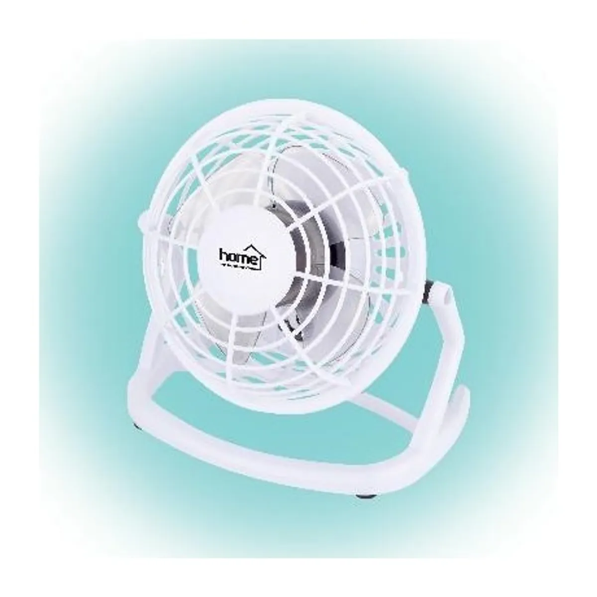 Home by Somogyi TF 10 USB/WH asztali ventilátor fehér 10 cm lapátátmérő 1 fokozat USB tápellátás 5V 500mA 2.5W 1,4 m USB-kábel #1
