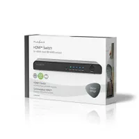 Nedis VSWI3475AT HDMI kapcsoló 5x HDMI bemenet 1x HDMI kimenet 4K60Hz 18 Gbps fém antracit távvezérlő #6
