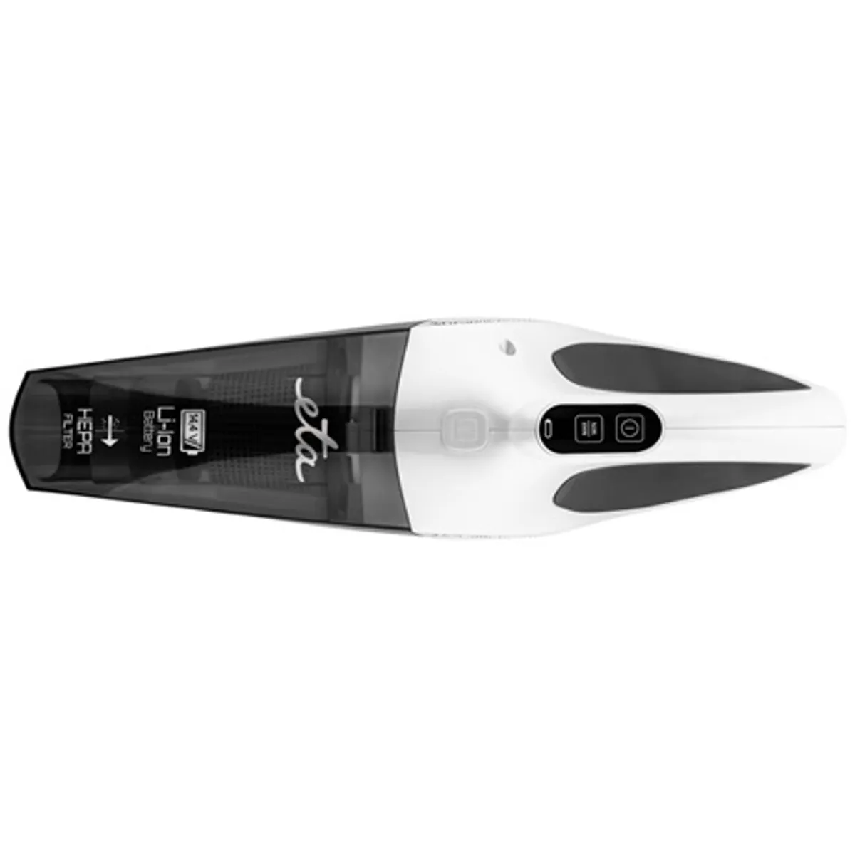 Eta 142590000 kézi porszívó porzsák nélküli 14,4V 400 ml 25 perc HEPA turbókefe réselt fúvóka finom sörtés kefe falra töltőalap 5 óra töltés #4