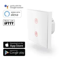Hama 00176551 okos wifi beépíthető fali kapcsoló kettős 2 lámpa 230V 1000W 2,4 GHz #2