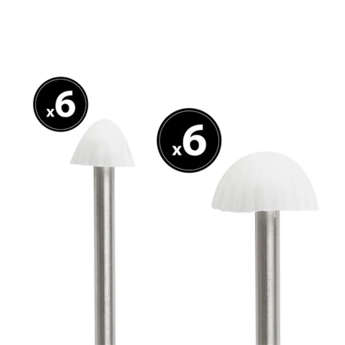 Garden of Eden 11243 led-szolár lámpa mini gomba melegfehér 12 led ip44 #3