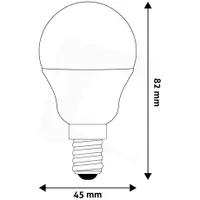 Avide ABMG14CW-6.5W LED Globe Mini G45 E14 CW 6400K 806lm IP20 45mm #3